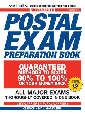 cover image of Norman Hall's Postal Exam Preparation Book